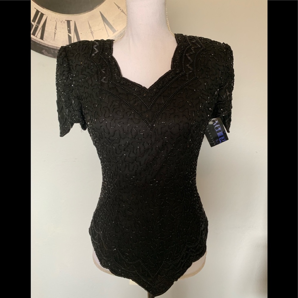 Vintage Sténay Sequined Top